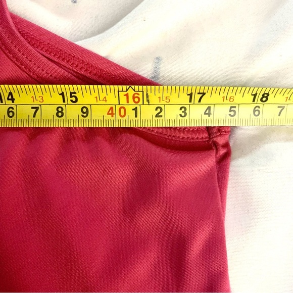 Fila Pink Racerback Tank Top Barbiecore Sporty Size L - Picture 6 of 8